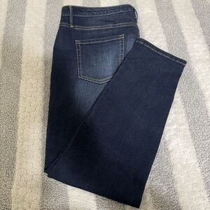 Ava & Viv Size 18W Dark Wash High-Rise Jeggings w/29" Inseam - EUC